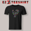 Christmas Lights Rooster T-Shirt