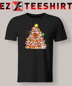 English Bulldog Christmas Tree T-Shirt