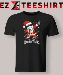 2020 Santa Masky Christmas T-Shirt