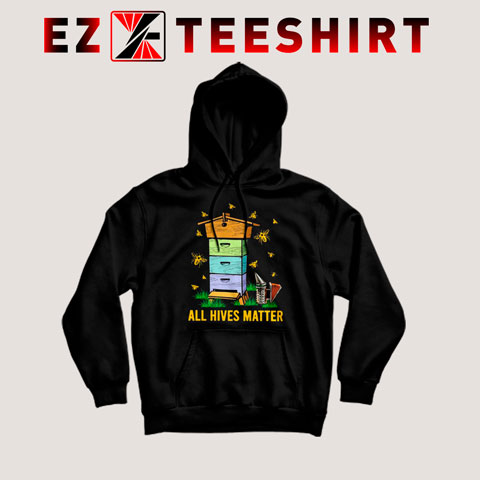 All Hives Matter Funny Beekeeping Hoodie