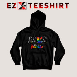Mickey Mouse Dare To Be Yourself LGBT Hoodie