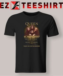 Queen 50th Anniversary 1970-2020 T-Shirt