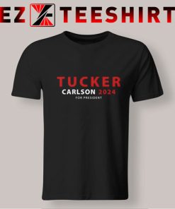 Tucker Carlson 2024 for President T-Shirt