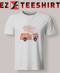 Firetruck Valentine T Shirt