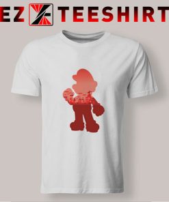 Super Mario Silhouette T Shirt