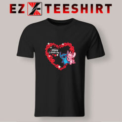 Stitch And Lilo Valentine Day T Shirt