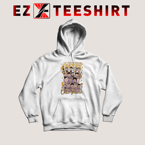 Graphic Lakers Champion Hoodie