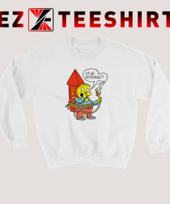 Bart Simpsons Im An Astroknot Sweatshirt