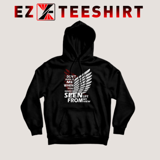 Attack On Titan Quote Hoodie