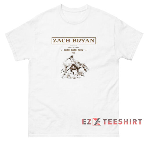 Zach Bryan Burn Tour T-Shirt