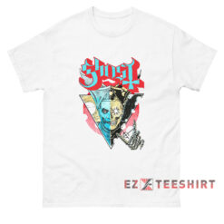 Ghost Band Split Faces T-Shirt